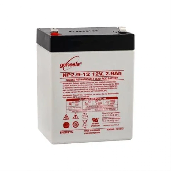 Genesis NP2.9-12 12V 2.9 Ah Bakımsız Kuru Akü