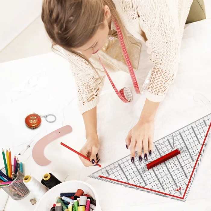 Geoderik Üçgen Cetvel 32 Cm