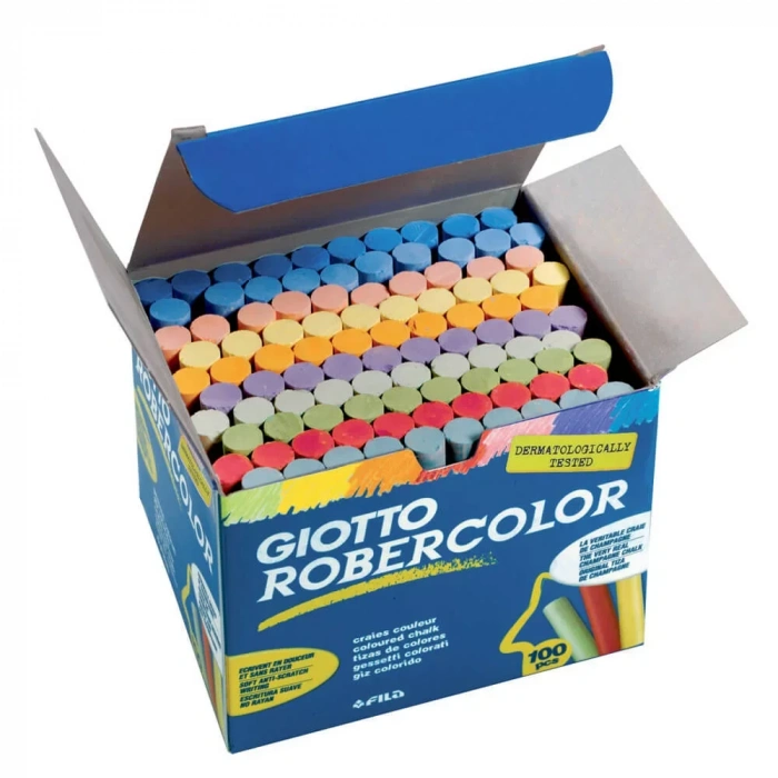 Giotto Robercolor Tebeşir Karışık Renkler 100’lü 539000