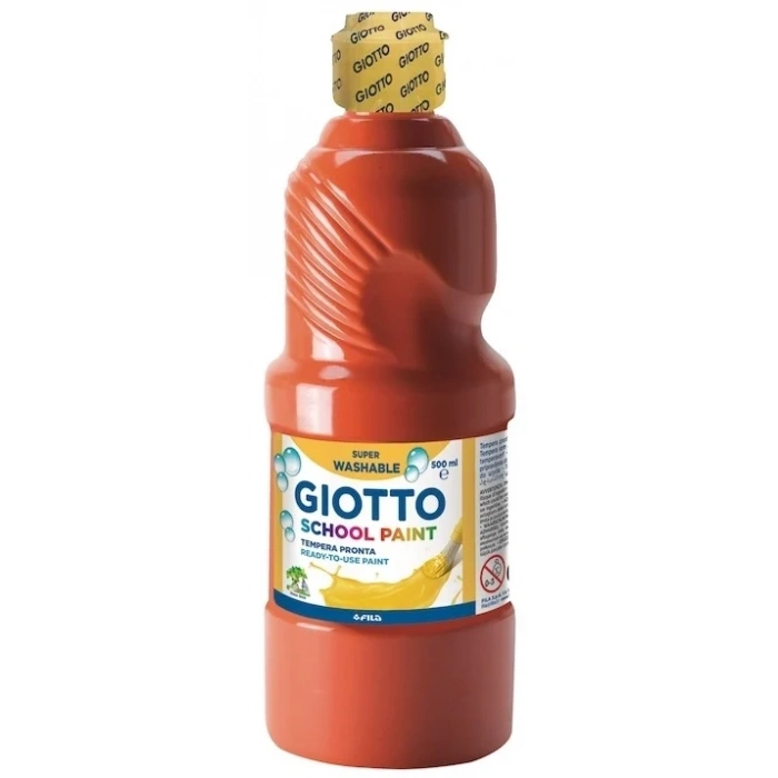 Giotto Tempera Guaj Boya 500 ml. KIRMIZI