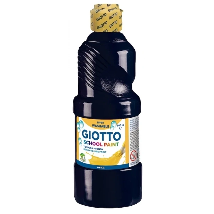 Giotto Tempera Guaj Boya 500 ml. SİYAH