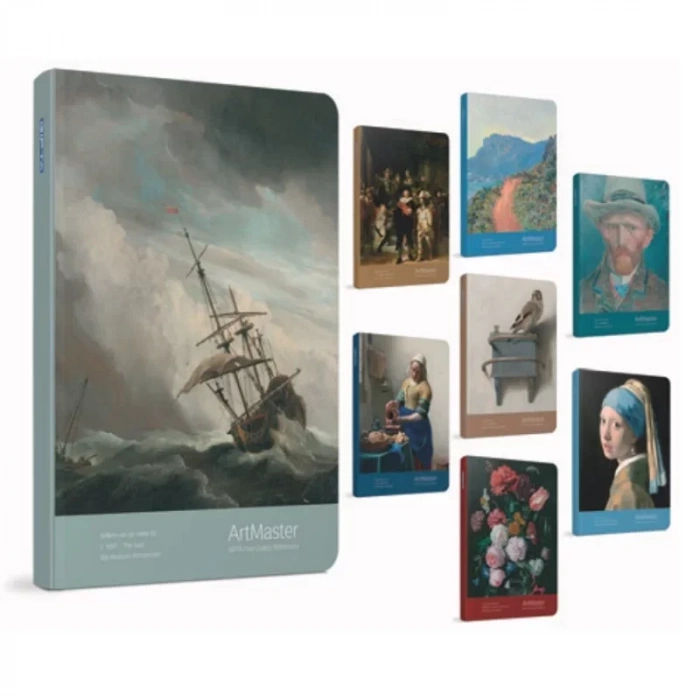 Gıpta Art Master Sert Kapak Defter 17x24 Düz 120 Yaprak (5535)