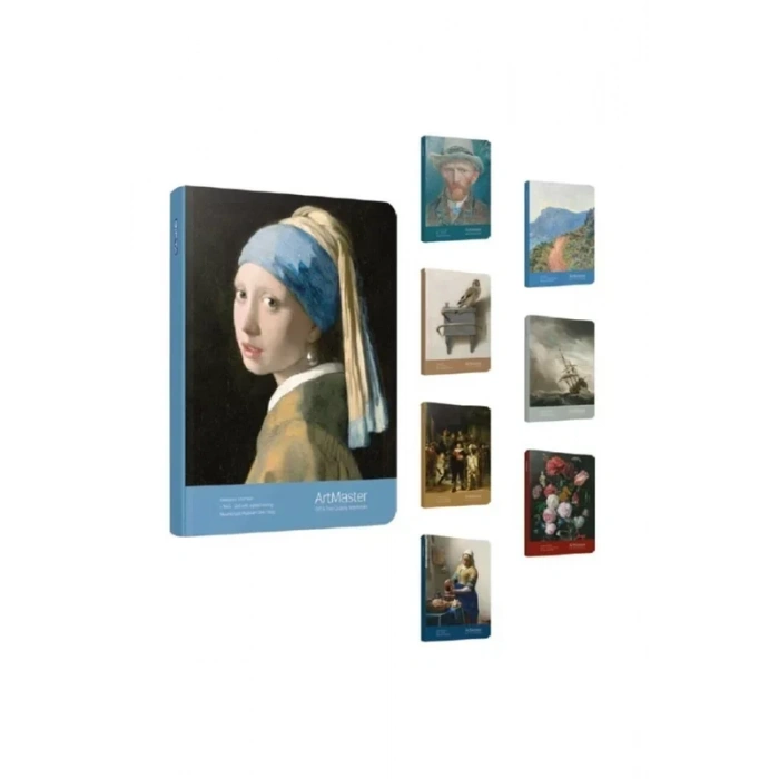 Gıpta Art Master Sert Kapak Defter 17x24 Kareli 120 Yaprak (3659)