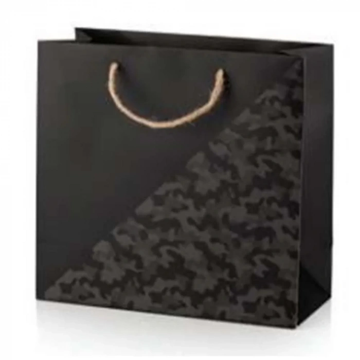 Gıpta Camouflage Siyah B5 Karton Çanta 330x135x320mm Bg8196
