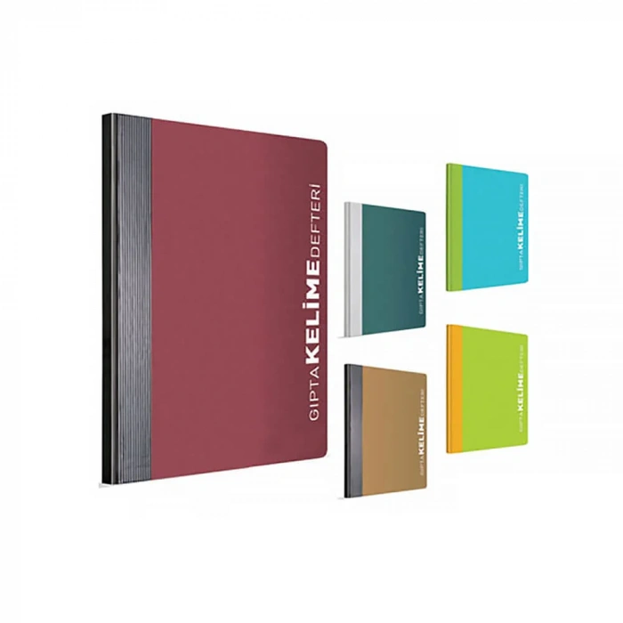 Gıpta Kelime Defteri İp Dikişli PP Kapak A5 56 Yaprak