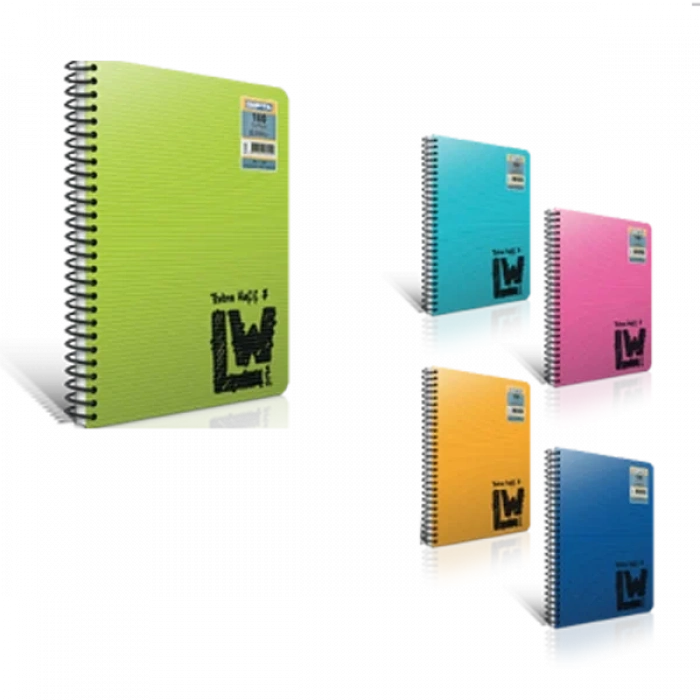 Gıpta Lw Extra Hafif Spiralli Defter A4 Çizgili 80 Yaprak (1950)