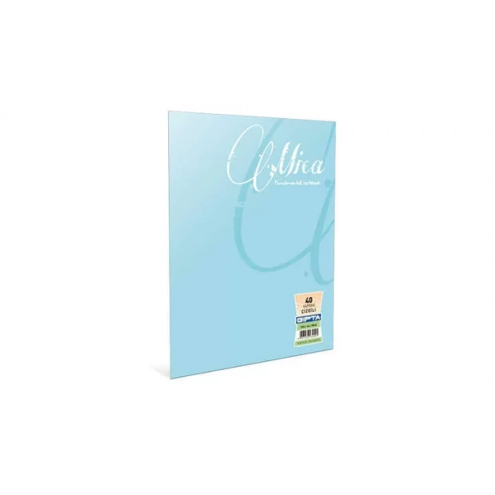Gıpta Mica Plastik Kapak Defter A5 Düz 80 Yaprak (2974)