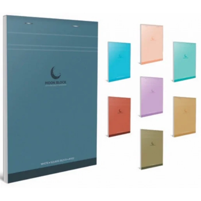 Gıpta Moon Block Dikişli Bloknot A4 Çizgili 80 Yaprak (4060)