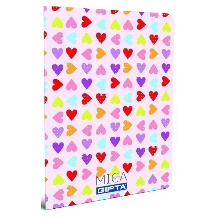 Gıpta Ofset Mica Plastik Kapak Defter A4 Kareli 80 Yaprak (2475)