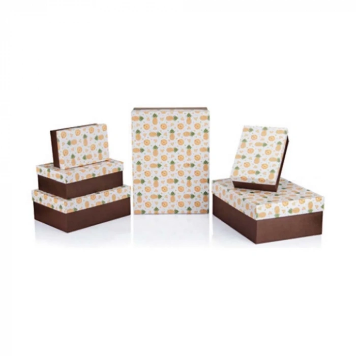 Gıpta Pine Dikdörtgen 1 Nolu Kutu 120x180x70mm Bx0991-01