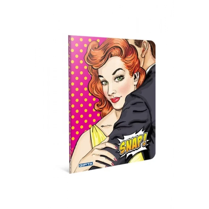 Gıpta Snap Karton Kapak Defter A4 Çizgili 60 Yaprak (2702)