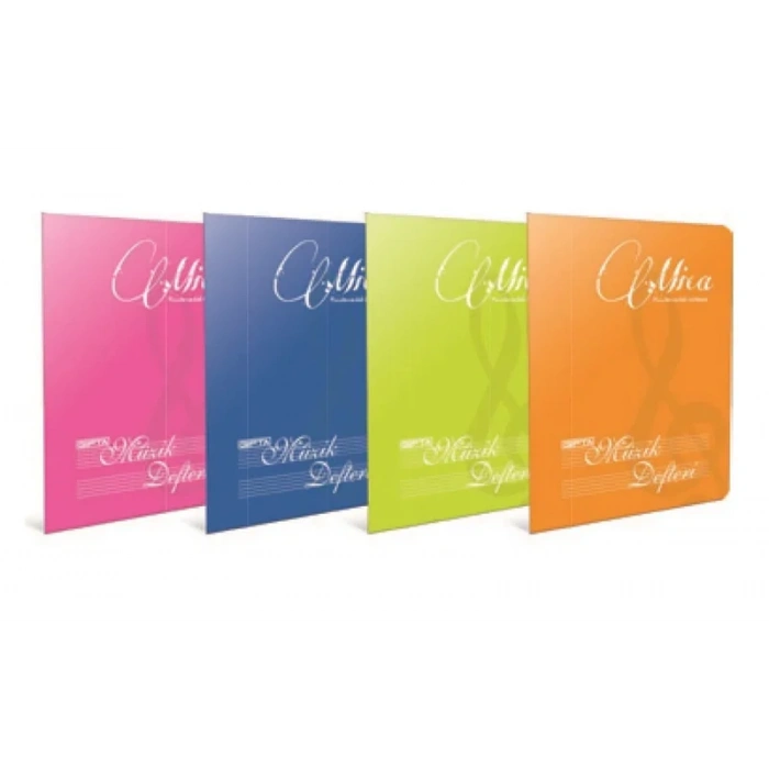 Gıpta Spiralli Müzik Defteri A4 40 Yaprak (1701)