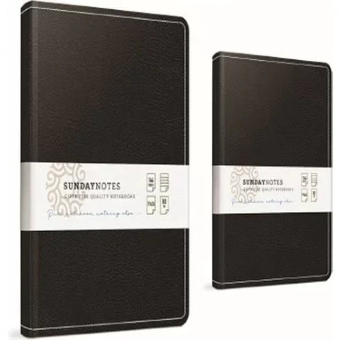 GIPTA SUNDAY NOTES DERİ KAPAK DEFTER A4 ÇİZGİLİ 140 YAPRAK (5044)