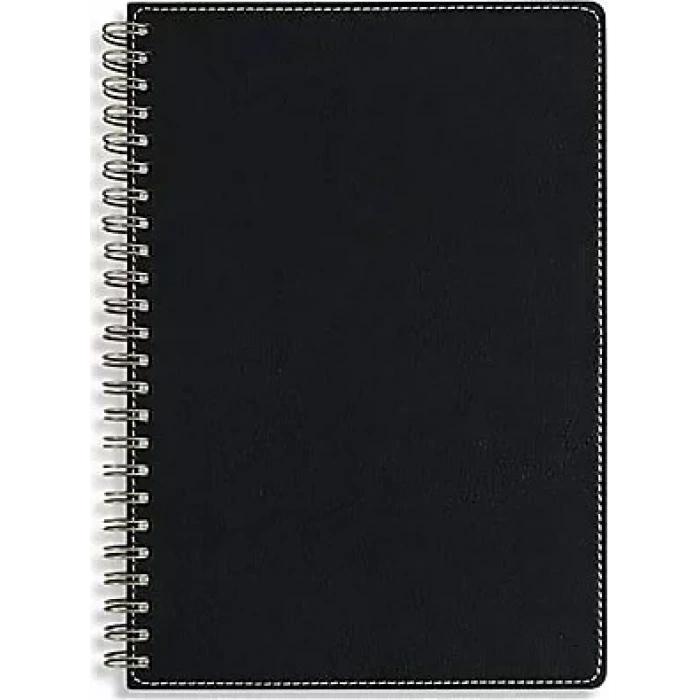 Gıpta Sunday Notes Deri Kapak Defter A4 Kareli 140 Yaprak (5045)