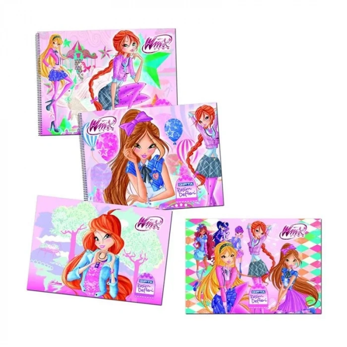 Gıpta Wınx 17x24 15 Yp.spiralli Resim Defteri 3089