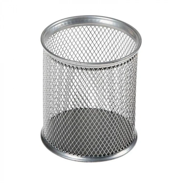 Globox 2986 Metal File Tekli Kalemlik Gri