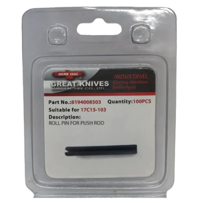 Golden Eagle Dik Kumaş Kesim Motoru Disk Ayırıcı Mil Pimi / 17C15