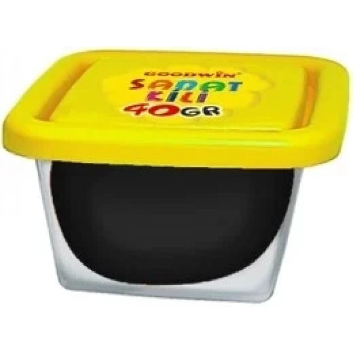 GOODWİN SANAT KİLİ SİYAH 40 gr.GW-06
