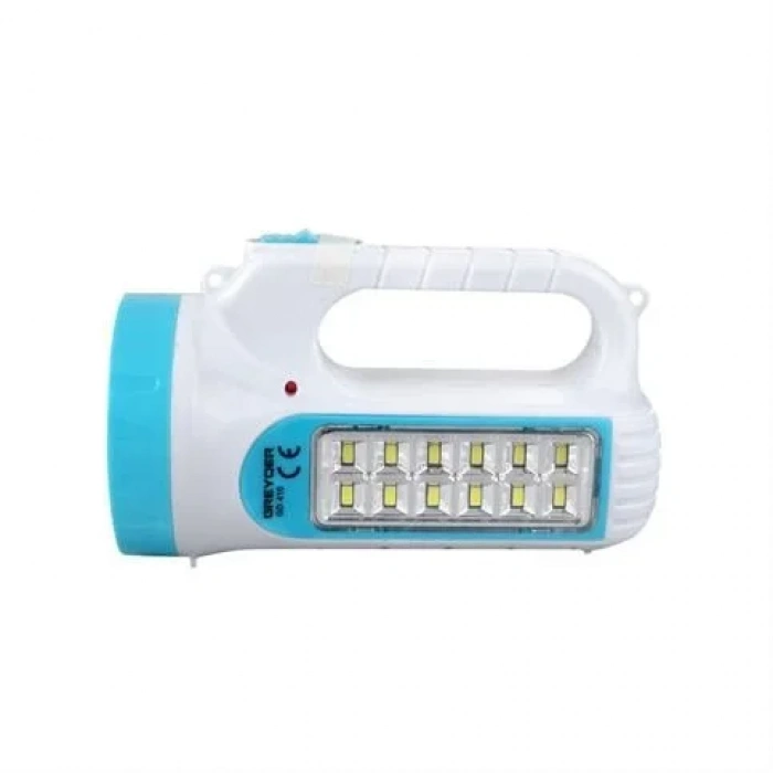 Greyder GD-410 Şarj Edilebilir Ledli El Feneri