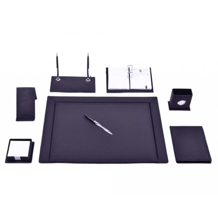 Gülpaş 239 Siyah 10 Parça Macro Desen Sümen Takımı