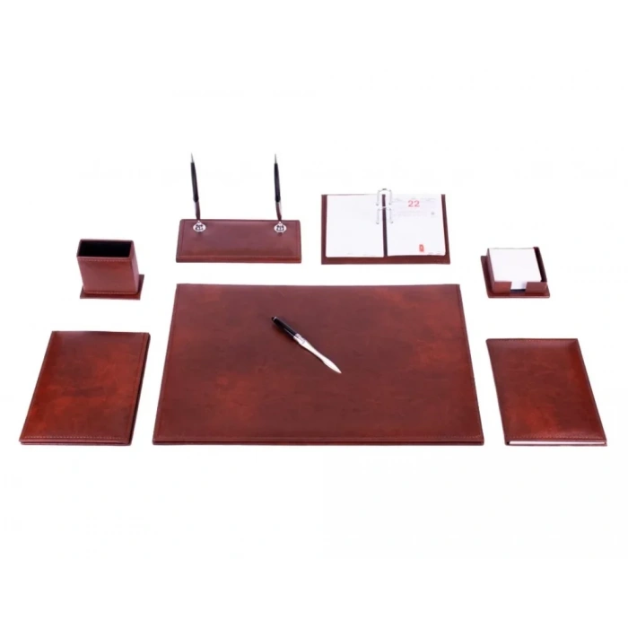 Gülpaş 261 Kahverengi Lüks Sümen Takımı (klasik - 9 Parça)