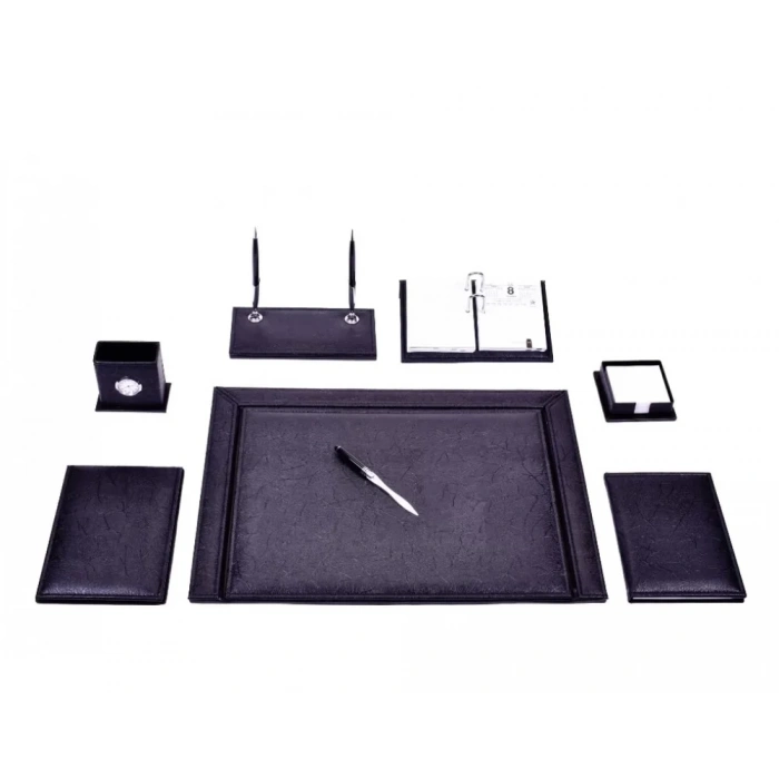 Gülpaş 913 Siyah Lüks Çerçeveli Sümen Takımı (Optik - 9 Parça)