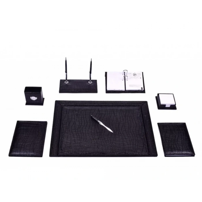 Gülpaş 929 Siyah Lüks Sümen Takımı (goya - 9 Parça)