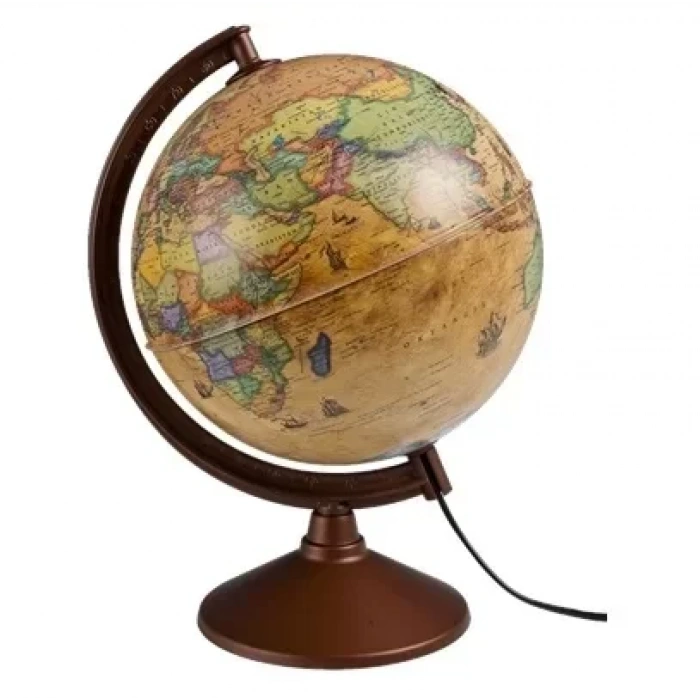 Gürbüz Antik Küre Işıklı 26 Cm 44261