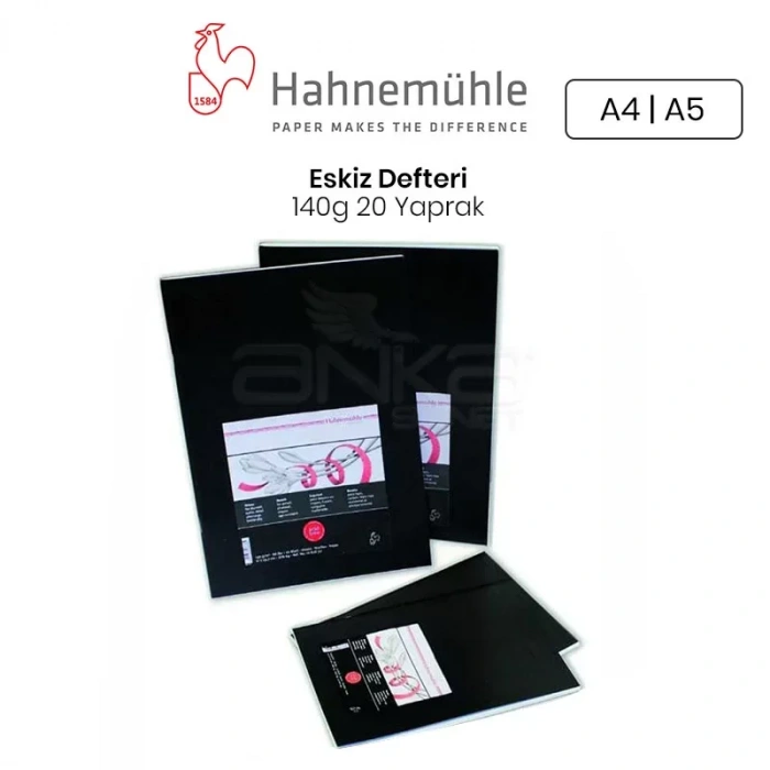 Hahnemühle Eskiz Defteri 140g 20 Yaprak