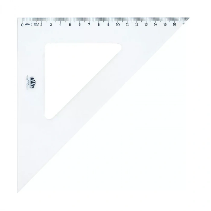HATAS 0620 TEKNİK RESİM GÖNYESİ 26cm 45 DERECE
