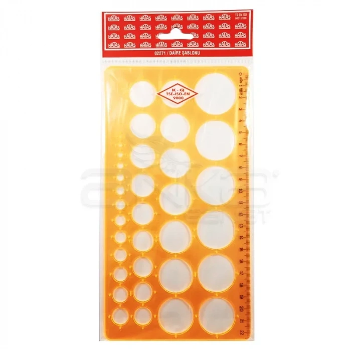 Hatas Daire Şablonu 1-35cm 02271