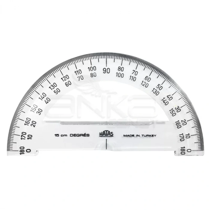 Hatas Plastik Minkale İletki  Yarım Daire 180 Derece 0910