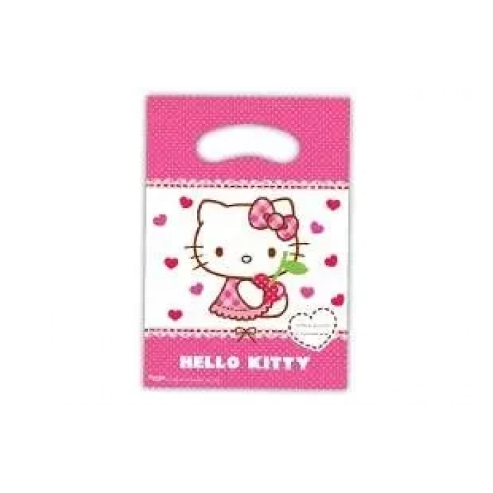 Hello Kitty 6 lı Hediye Poşeti