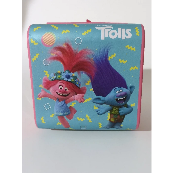 Herevin Lisanslı Beslenme Kutusu-Pembe Trolls 161272-260