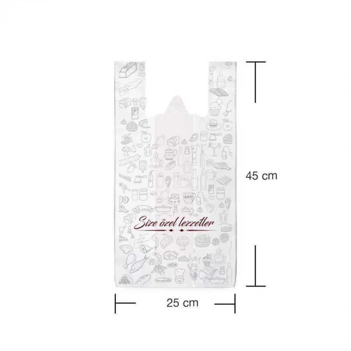 Hışır Poşet Küçük Boy 25x45 cm - 200 Adet