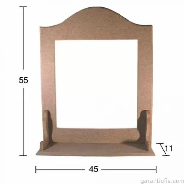 Hobi-art Ay 138 Boyanabilir Ahşap Ayna Çerçevesi