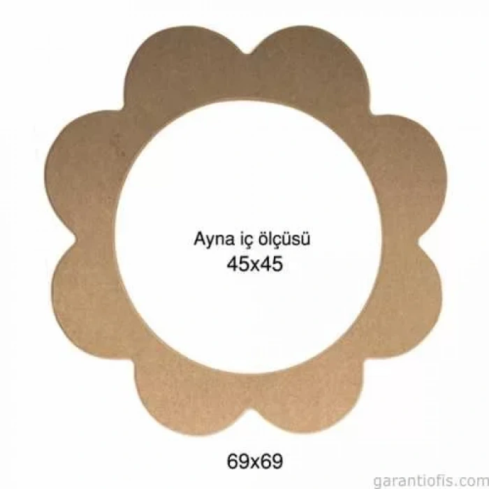 Hobi-Art AY 147 Boyanabilir Ahşap Ayna Çerçevesi