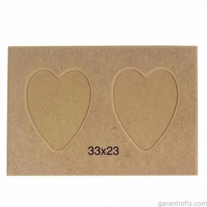 Hobi-Art ÇER 136 Dekoratif 2 Kalpli Tasarım Ahşap Resim Çerçevesi