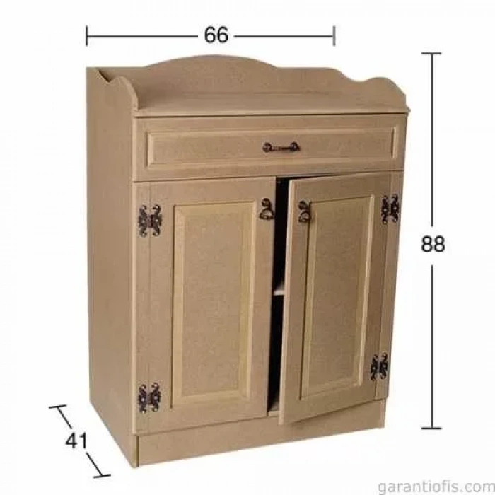 Hobi-art D 43 Boyanabilir Ahşap Dolap Obje