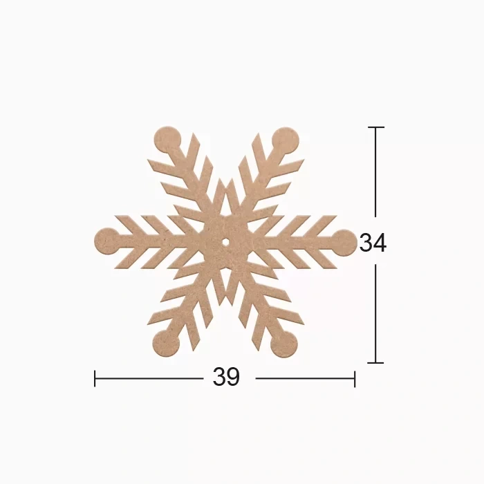 Hobi-art Ds 77 Boyanabilir Ahşap Desenli Duvar Süsü