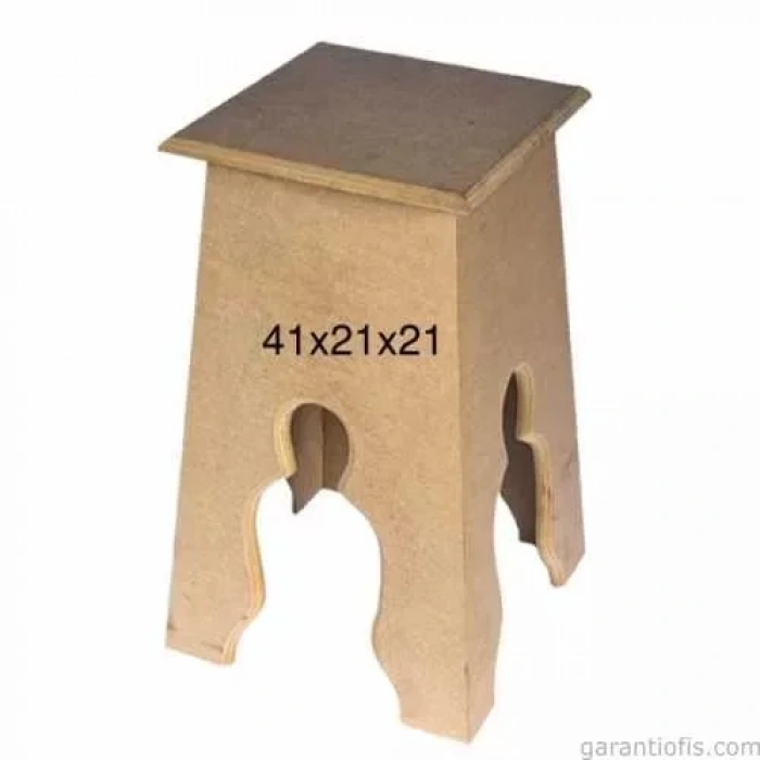 Hobi-art F 782 Dekoratif Ahşap Tabure Obje