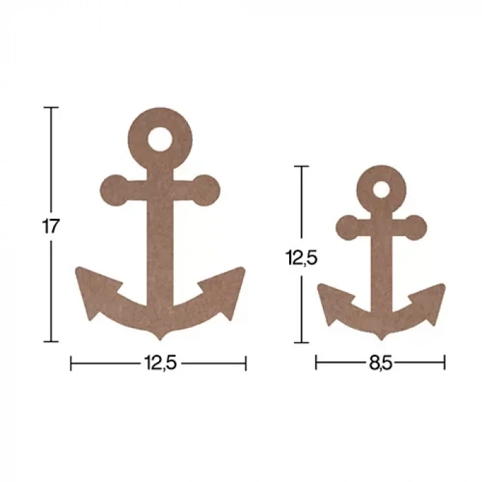 Hobi-art H 49 Ayakta Durabilen Ahşap Çapa (18 Mm Kalınlık)