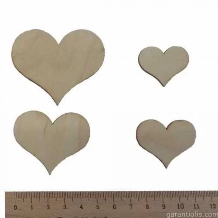 Hobi-art Kd 07 Kalpler Dekoratif Mini Ahşap Obje