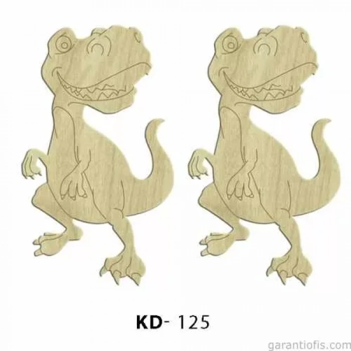 Hobi-Art KD 125 - Çizgi Film Karakterleri Mini Ahşap Obje