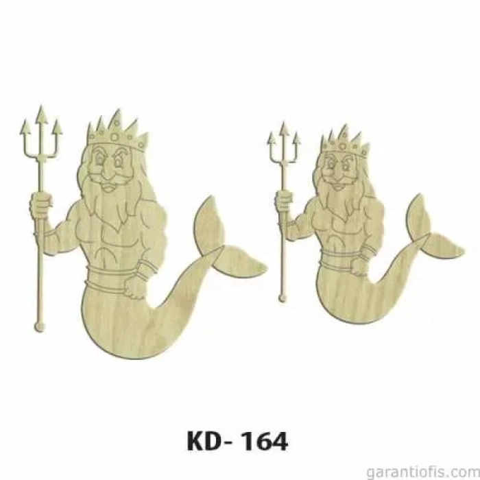 Hobi-art Kd 164 - Çizgi Film Karakterleri Mini Ahşap Obje