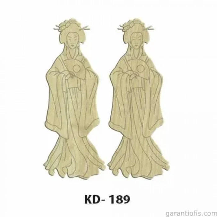 Hobi-art Kd 189 Dekoratif Mini Ahşap Obje
