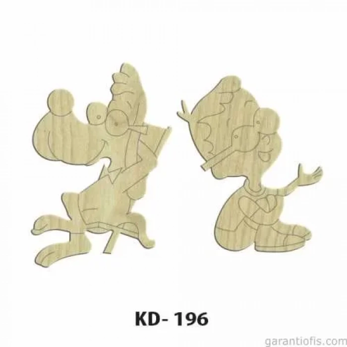 Hobi-art Kd 196 Dekoratif Mini Ahşap Obje