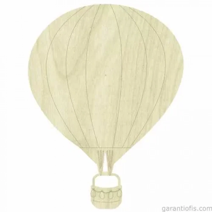 Hobi-art Kd 275 Uçan Balon Figürlü Mini Ahşap Obje