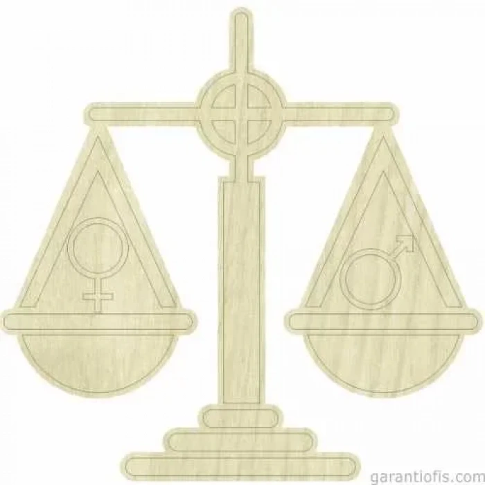 Hobi-art Kd 276 Terazi Figürlü Mini Ahşap Obje