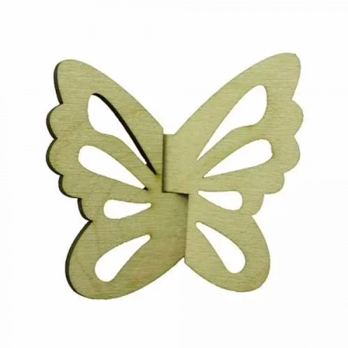 Hobi-art Kd 316 Kelebek Figürlü Mini Ahşap Obje